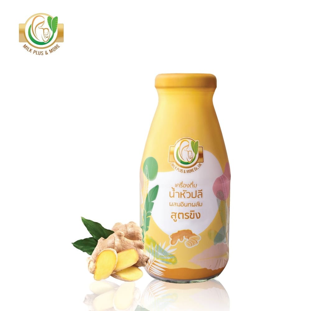 น้ำหัวปลีผสมอินทผลัม มิลค์ พลัส แอนด์ มอร์ สูตรขิง 250 มล. 12 ขวด_5